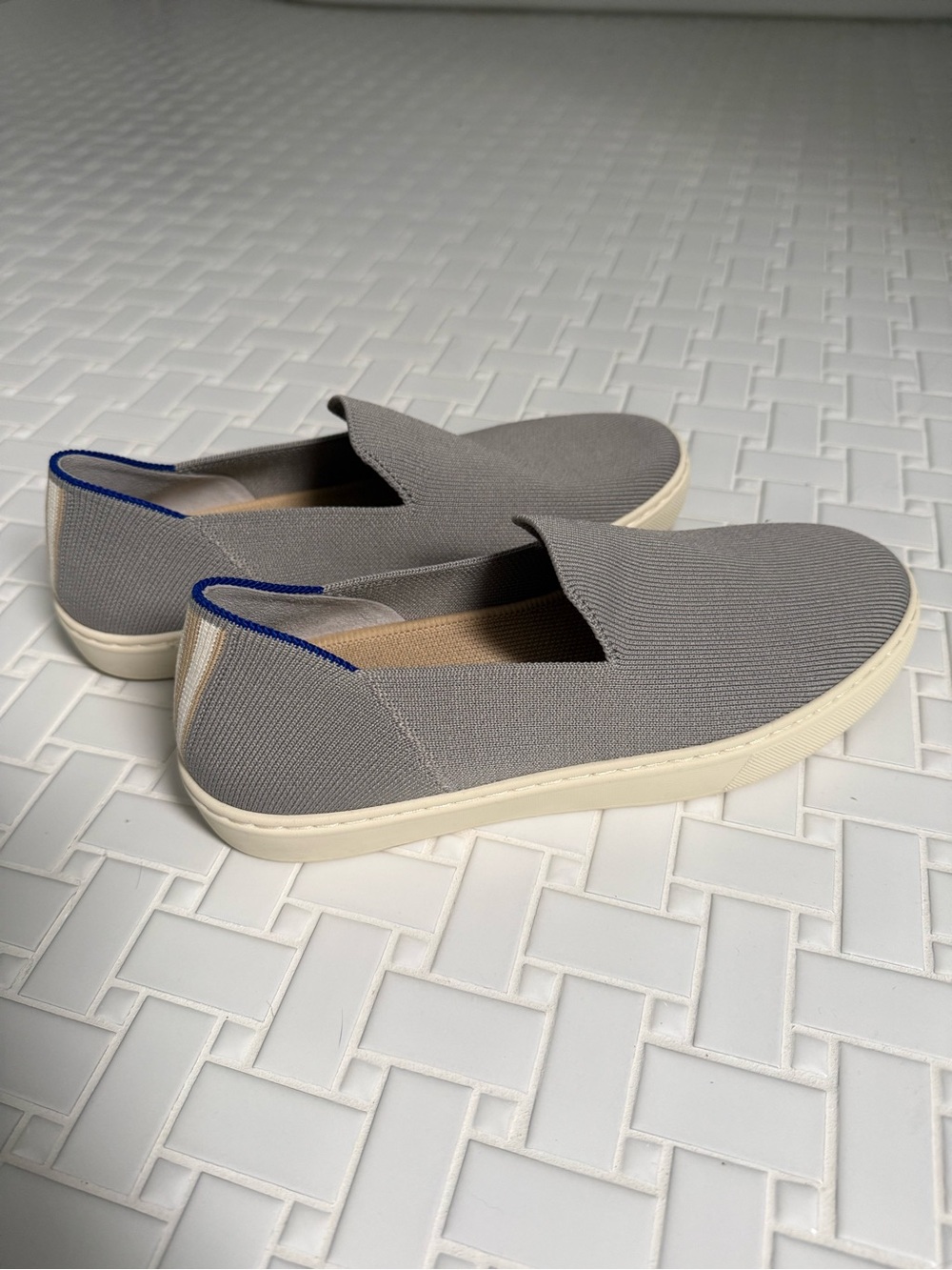 Rothy’s Original Slip On Sneaker in Grey